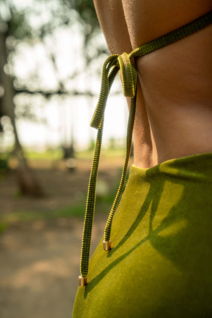 EPONA Olive Green Underwire Bikini Top