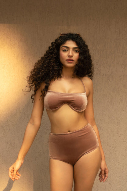 IDUN Rusty Pink Bikini Set