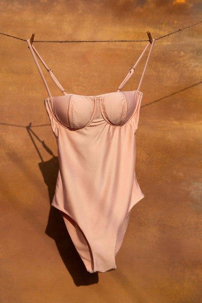 FLORA Pink One Piece Swimsuit