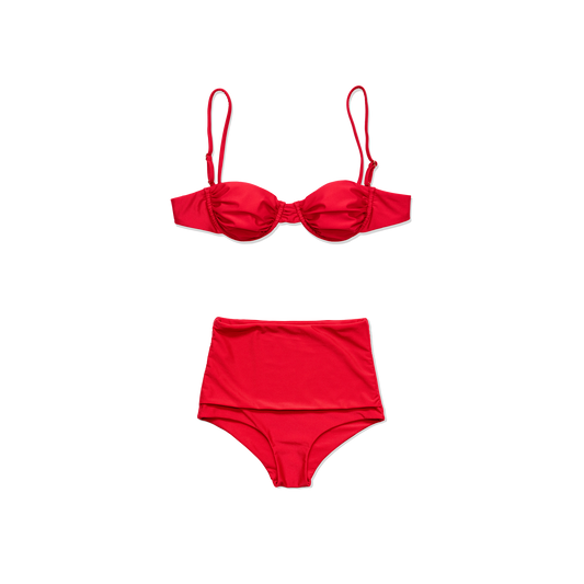 INANNA CLASSIC RED BIKINI SET
