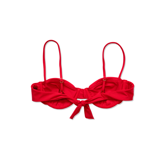 INANNA RED BIKINI TOP
