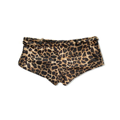 WILD HIT LEOPARD PRINT SWIM SHORTS