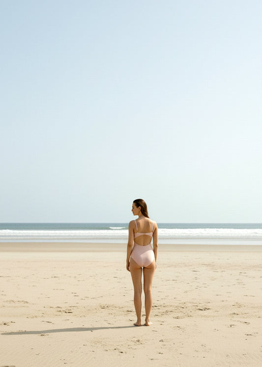 FLORA SOFT PINK ONE PIECE