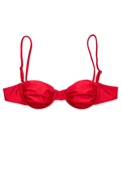 INANNA CLASSIC RED BIKINI TOP