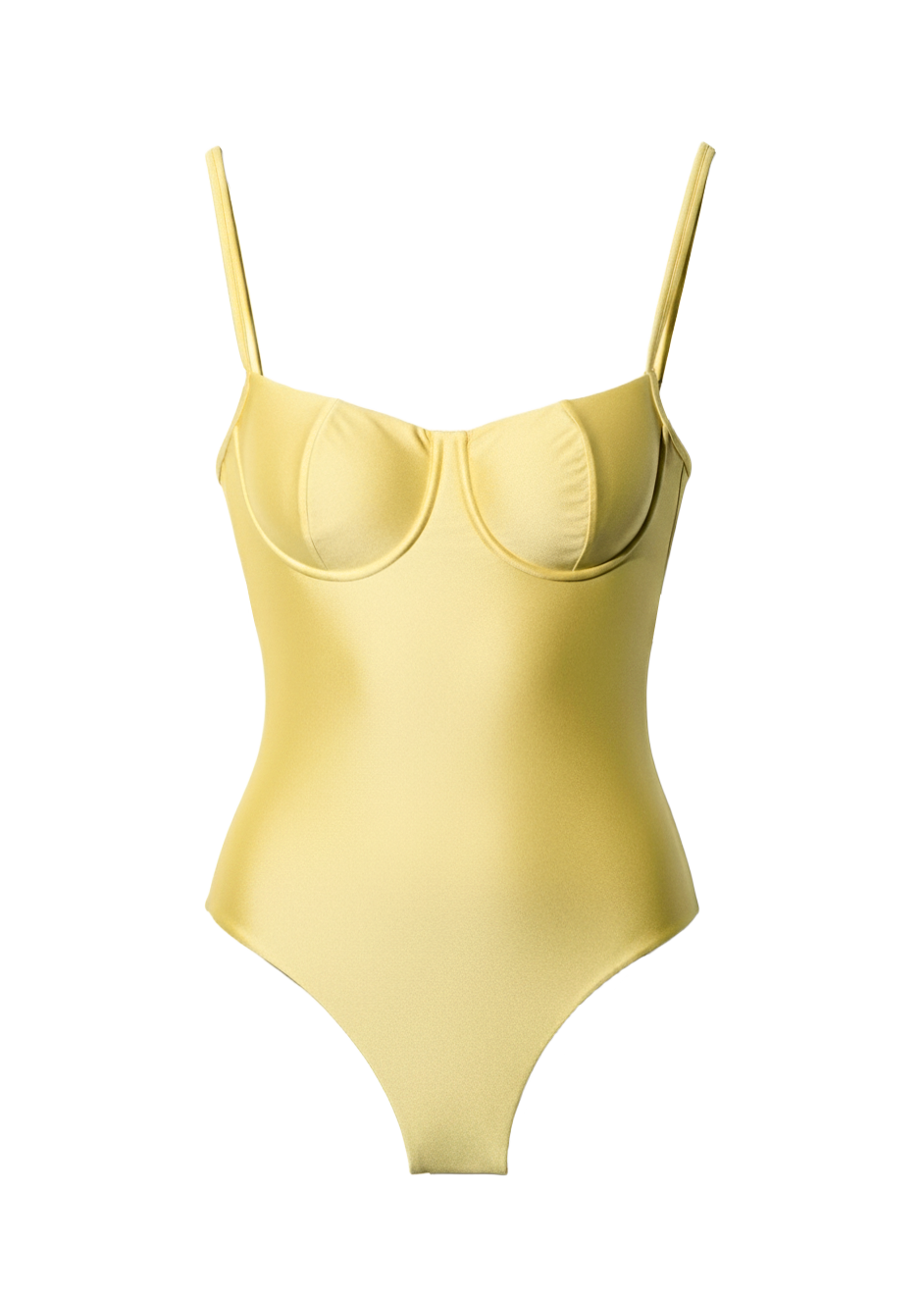 AINE BUTTER YELLOW ONE PIECE